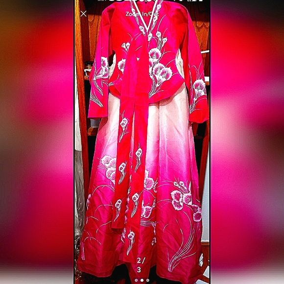 Handmade Korean Dress Hanbok Small - Picture 1 of 3